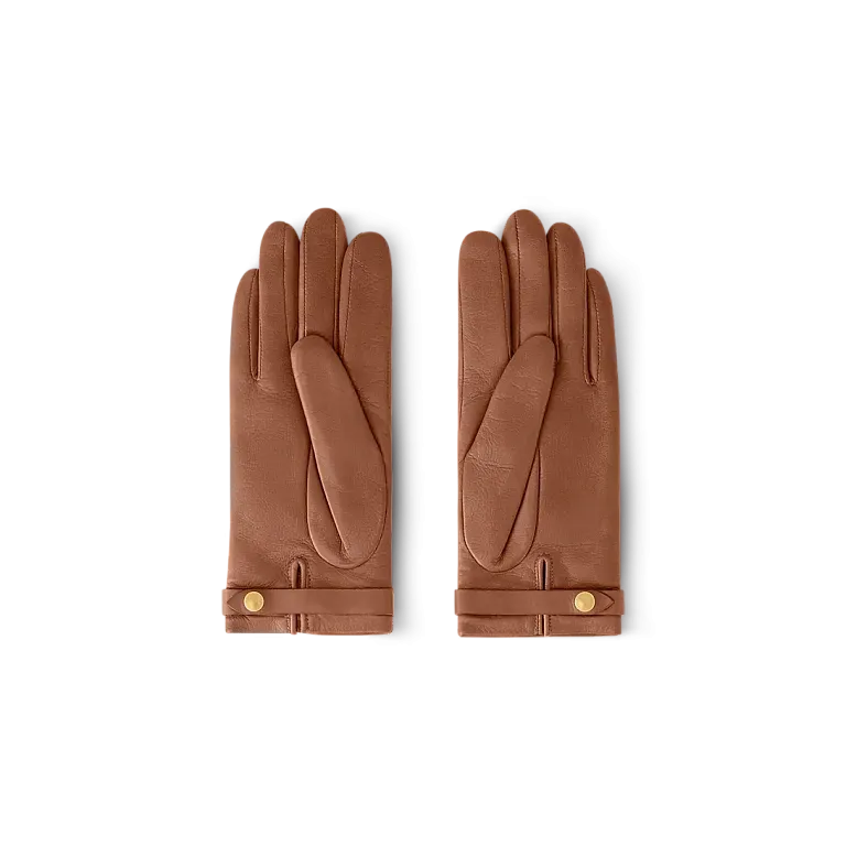 Перчатки Lady V Louis Vuitton Tan - фото 1