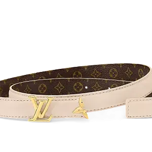 Louis Vuitton Двухсторонний ремень Pretty 20 мм Cream - фото 2