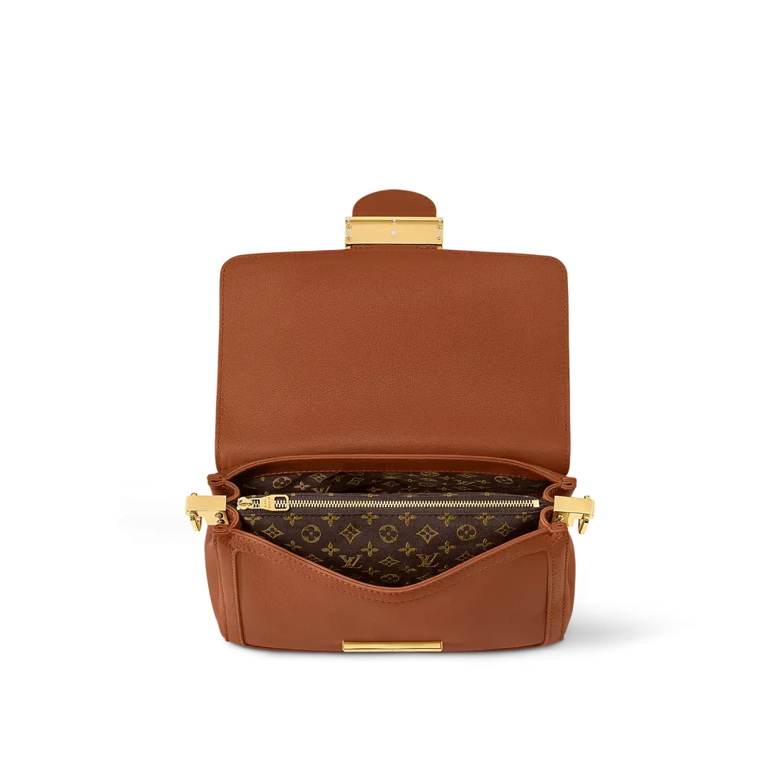Louis Vuitton Сумка Dauphine Soft MM Cognac - фото 2
