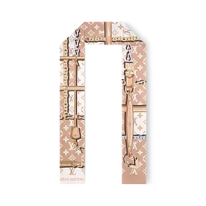 Louis Vuitton Шелковая лента Monogram Confidential Dune - фото 1