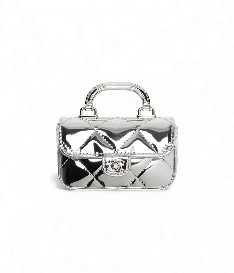 Клатч Clutch with Chain Chanel Silver - фото 1