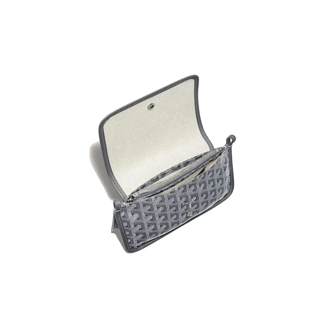 Goyard Мини-сумка Plumet Pocket Grey - фото 3