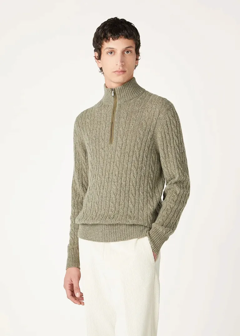 Свитер Loro Piana Forest Moss - фото 1