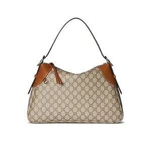 Gucci Сумка на плечо GG Brown - фото 1