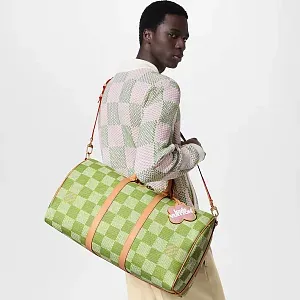 Louis Vuitton Сумка Keepall 50 с плечевым ремнем - фото 2