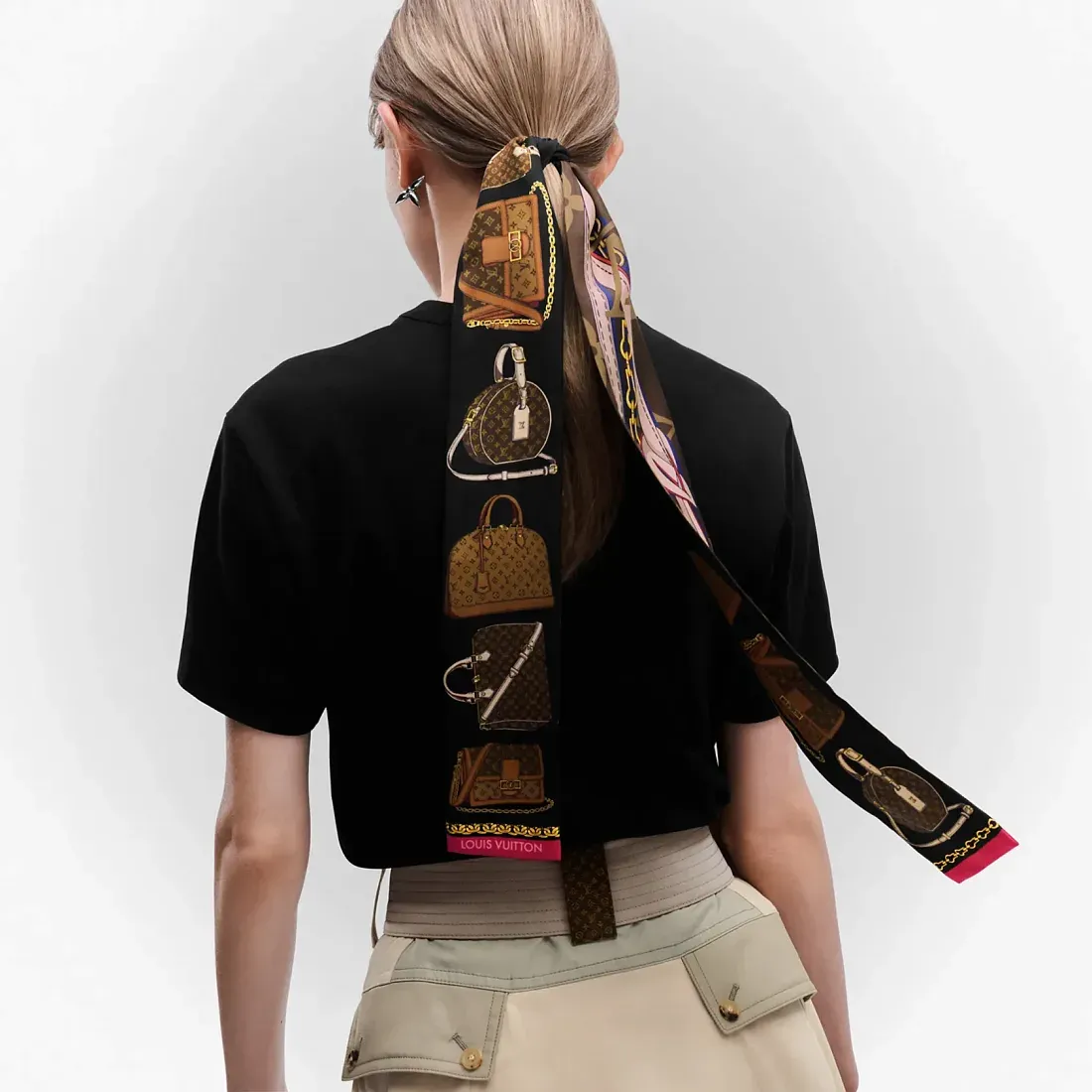 Louis Vuitton Шелковая лента Tribute To Bandeau - фото 3