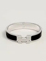 Hermès Браслет Clic H Black - фото 1