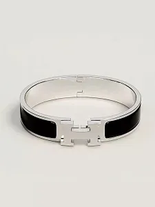 Hermès Браслет Clic H Black - фото 1