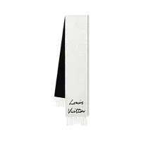 Louis Vuitton Шарф Fluffygram Black - фото 1