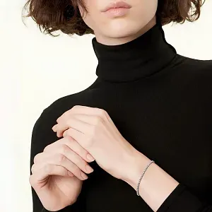 Tiffany & Co. Браслет Tennis Bracelet in Platinum with Diamonds - фото 2