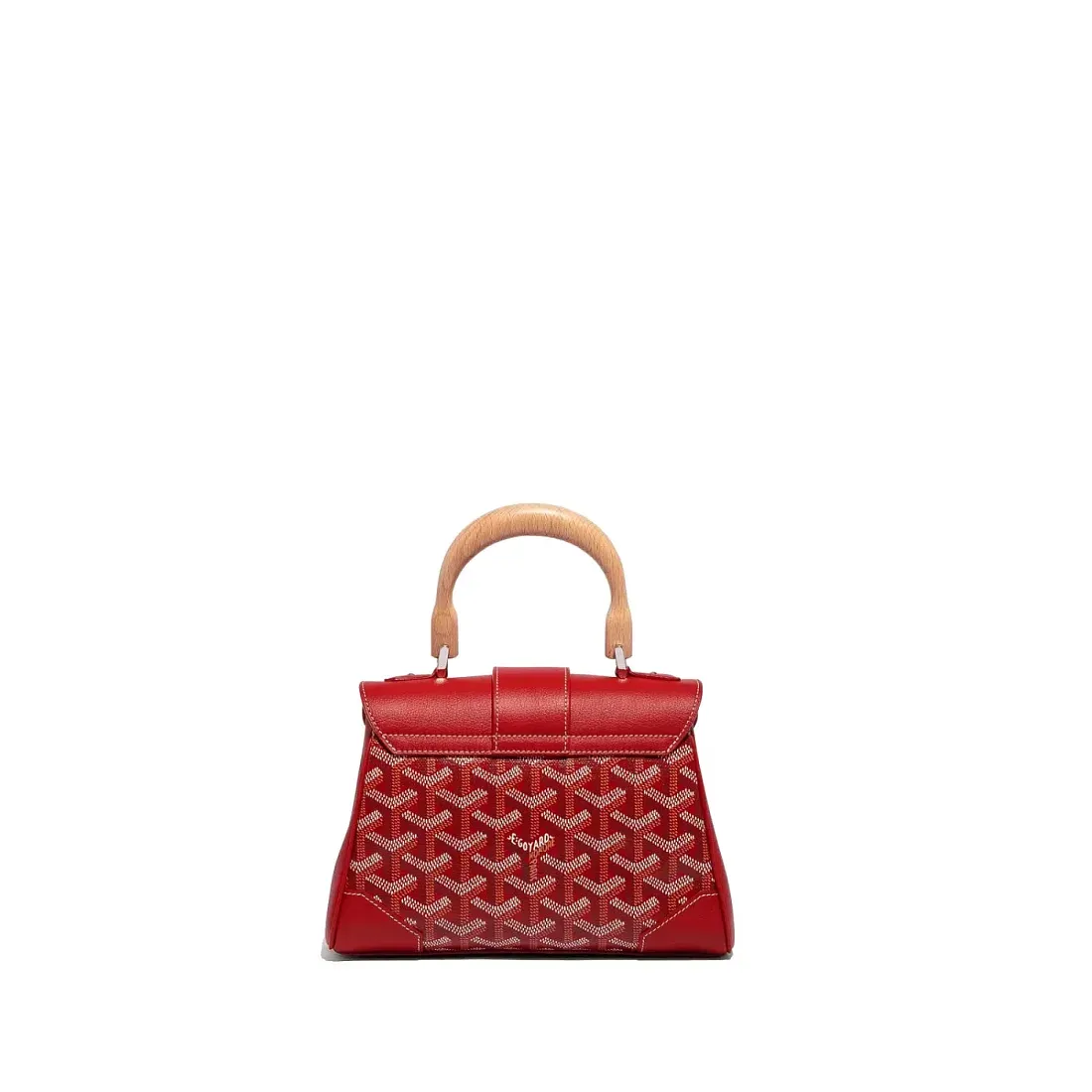 Goyard Мини-сумка Saigon Souple Red - фото 2