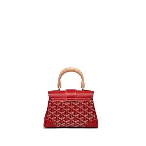 Goyard Мини-сумка Saigon Souple Red - фото 2