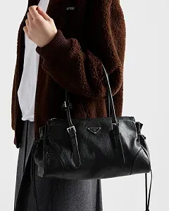 Prada Сумка-тоут Bonnie Black - фото 5