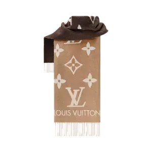 Louis Vuitton Шарф Reykjavik Gradient Beige - фото 2