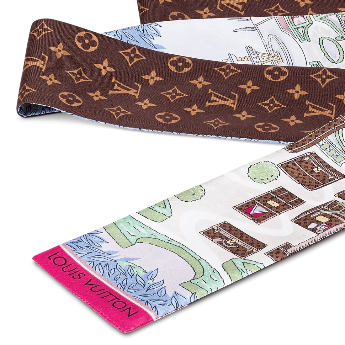 Louis Vuitton Шелковая лента Secret Garden - фото 2
