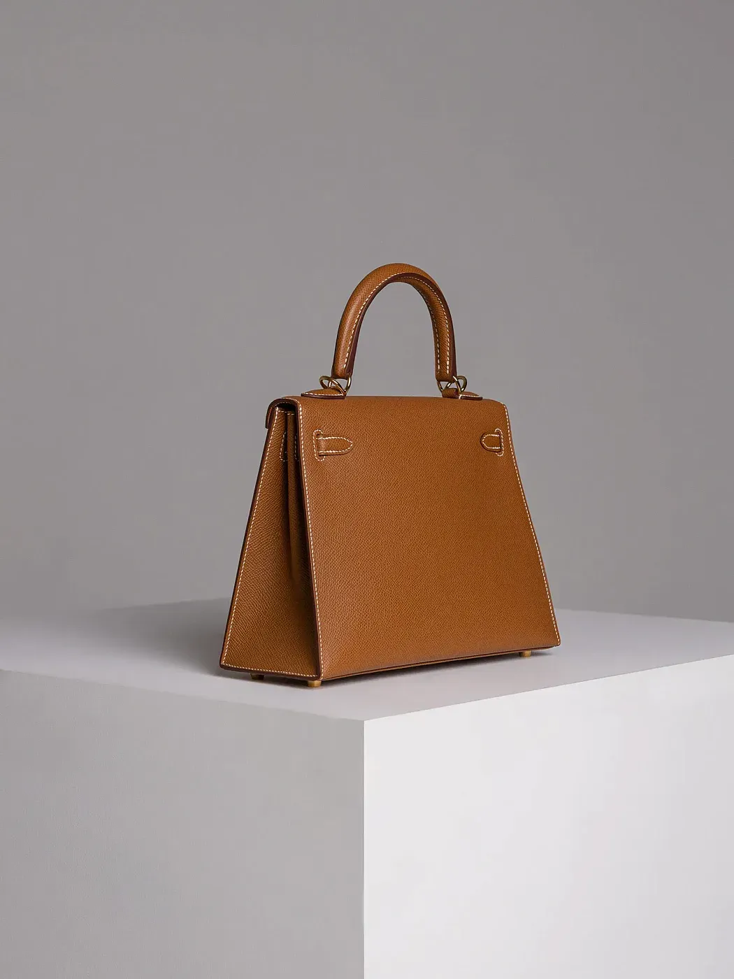 Hermès Сумка Sellier Kelly 25 Gold Epsom Gold Hardware - фото 4
