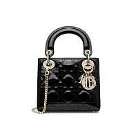Dior Сумка Lady мини-формата Black - фото 1
