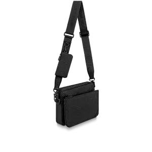 Louis Vuitton Сумка-мессенджер Trio Black - фото 5