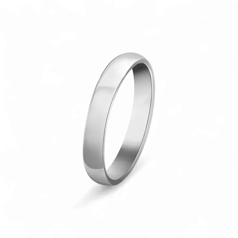VAN CLEEF AND ARPELS Обручальное кольцо Tendrement Van Cleef & Arpels 3 мм Platinum - фото 1