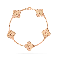 Van Cleef & Arpels Браслет Vintage Alhambra Rose Gold - фото 1