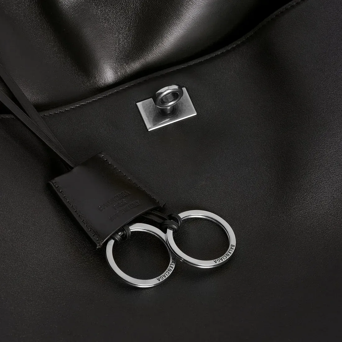 Balenciaga Cумка Rodeo среднего формата Black - фото 7