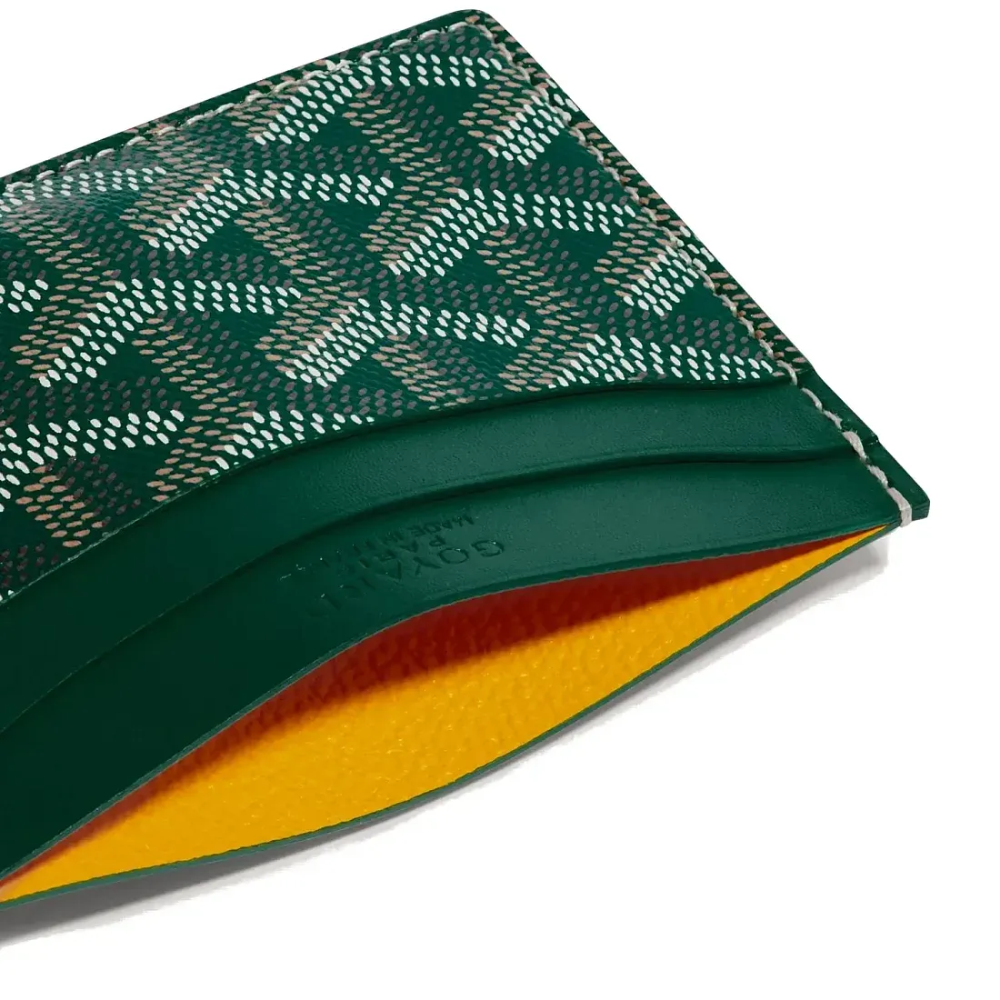 Goyard Кардхолдер Saint-Sulpice Green - фото 2