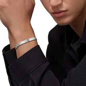 Cartier Гибкий браслет LOVE Unlimited White Gold Men - фото 2