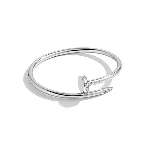 Cartier Браслет Juste Un Clou Bracelet Classic Model with diamonds - фото 1