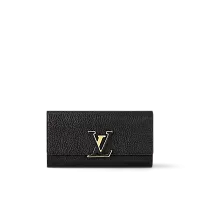 Louis Vuitton Кошелек Capucines Black - фото 1
