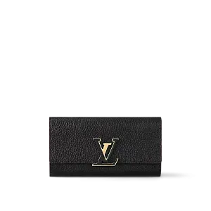 Louis Vuitton Кошелек Capucines Black - фото 1