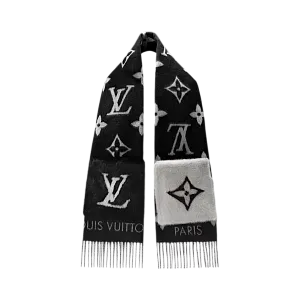 Louis Vuitton Шарф Cold Reykjavik Black - фото 2