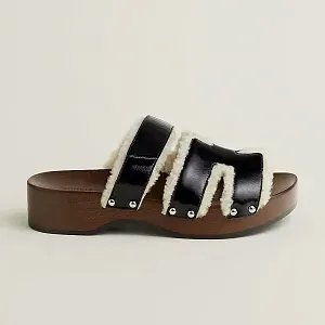 Hermès Сабо Kos Black / Ecru - фото 3