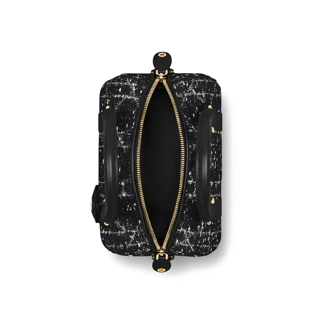 Dior Сумка Groove 20 black tweed with white cannage motif - фото 3
