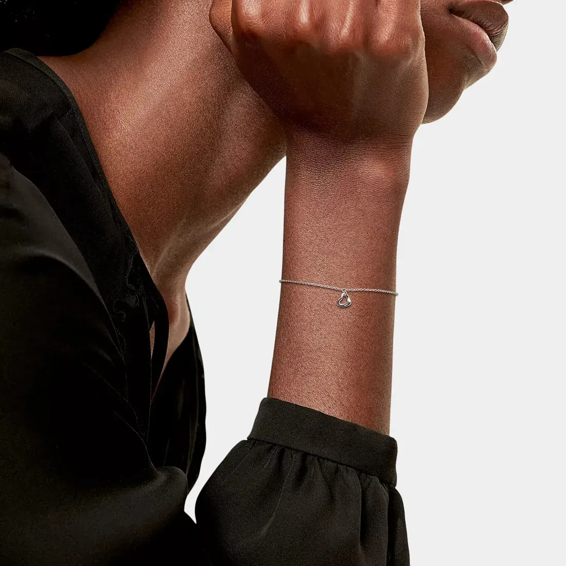 Tiffany & Co. Браслет Open Heart Bracelet in 925 Sterling Silver - фото 2