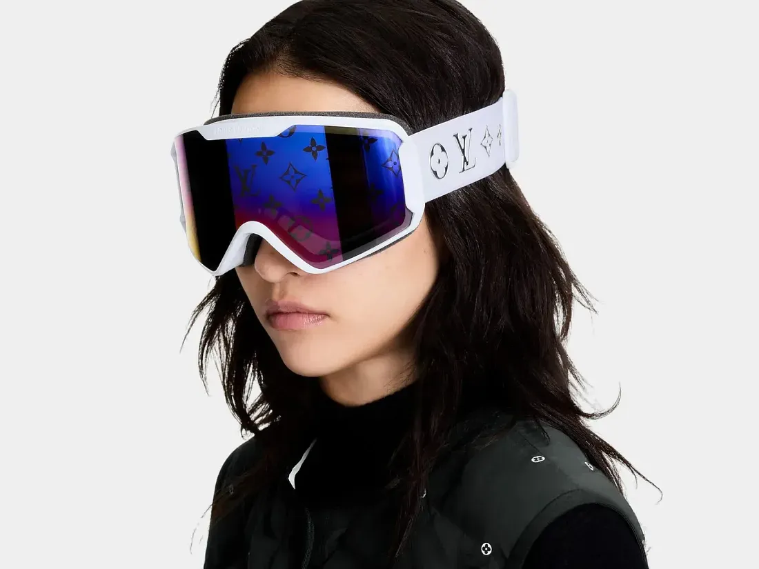 Louis Vuitton Маска Snow Gradient White - фото 2