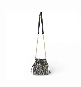 Dior Сумка Mini Drawstring Bucket 30 Montaigne - фото 4
