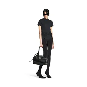 Balenciaga Сумка Carrie Bowling среднего формата - фото 8