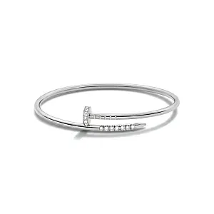 Cartier Браслет Juste un Clou, small model, reverse-set diamonds - фото 1