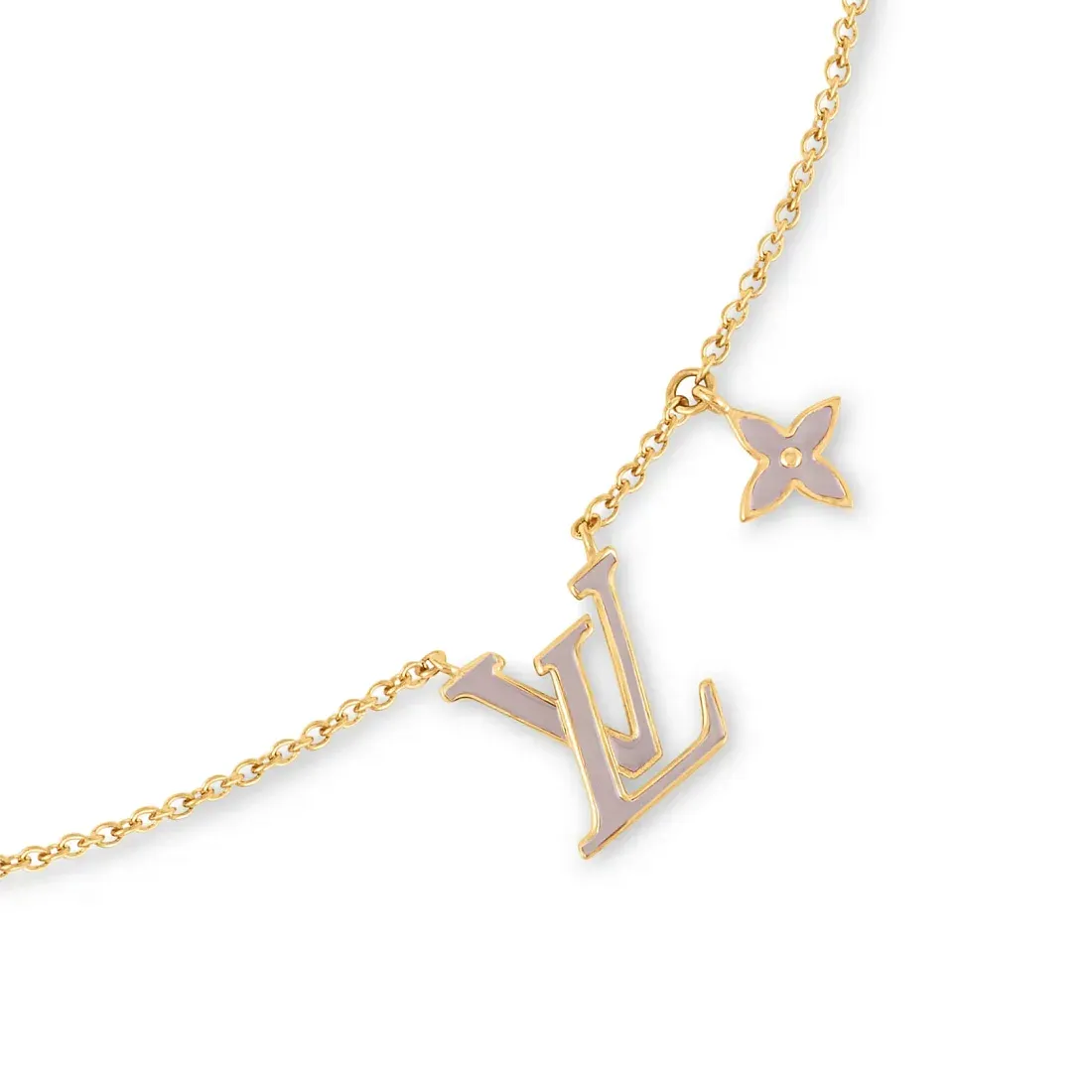 Louis Vuitton Колье Iconic Enamel Marron Clair - фото 2