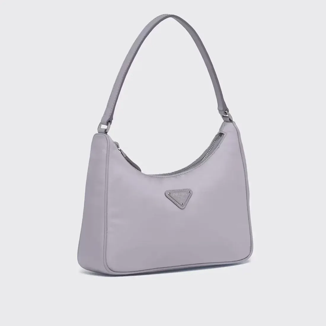 Prada Мини-сумка Re-Edition 2005 из Re-Nylon и сафьяновой кожи Wisteria - фото 2