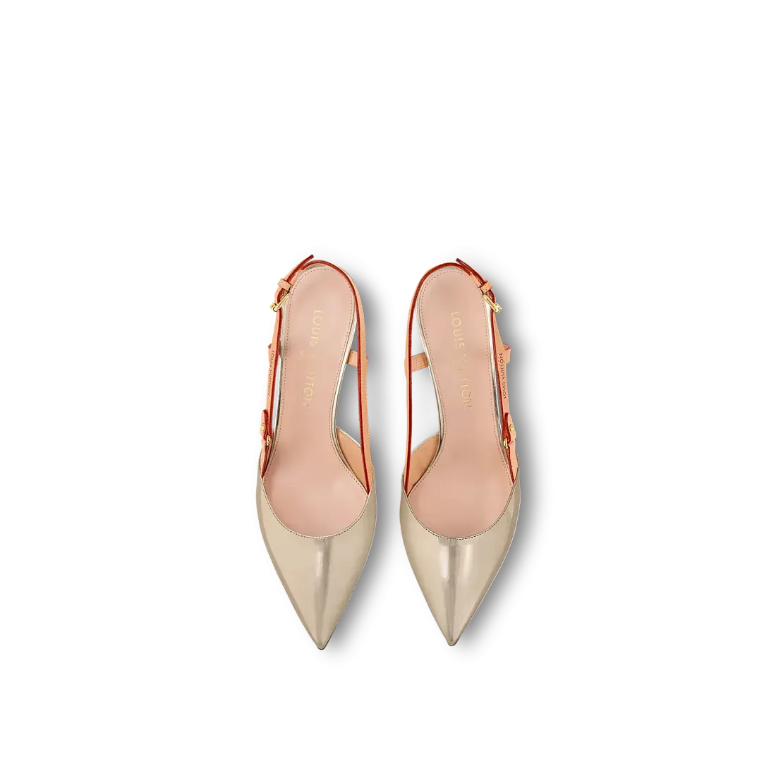 Louis Vuitton Слингбэки Blossom на каблуке - фото 4