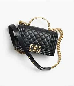 Chanel Сумка с ручкой Boy - фото 1