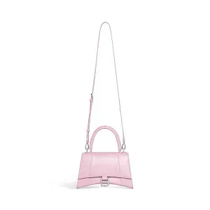 Balenciaga Сумка Hourglass маленького формата Pink - фото 5