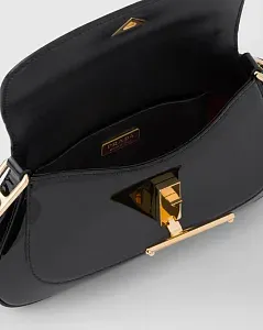 Prada Сумка из лакированной кожи Black - фото 5