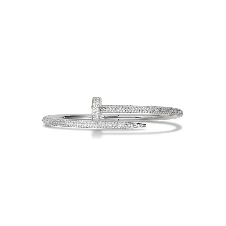 Браслет Juste un Clou classic model, diamonds Cartier Men - фото 1