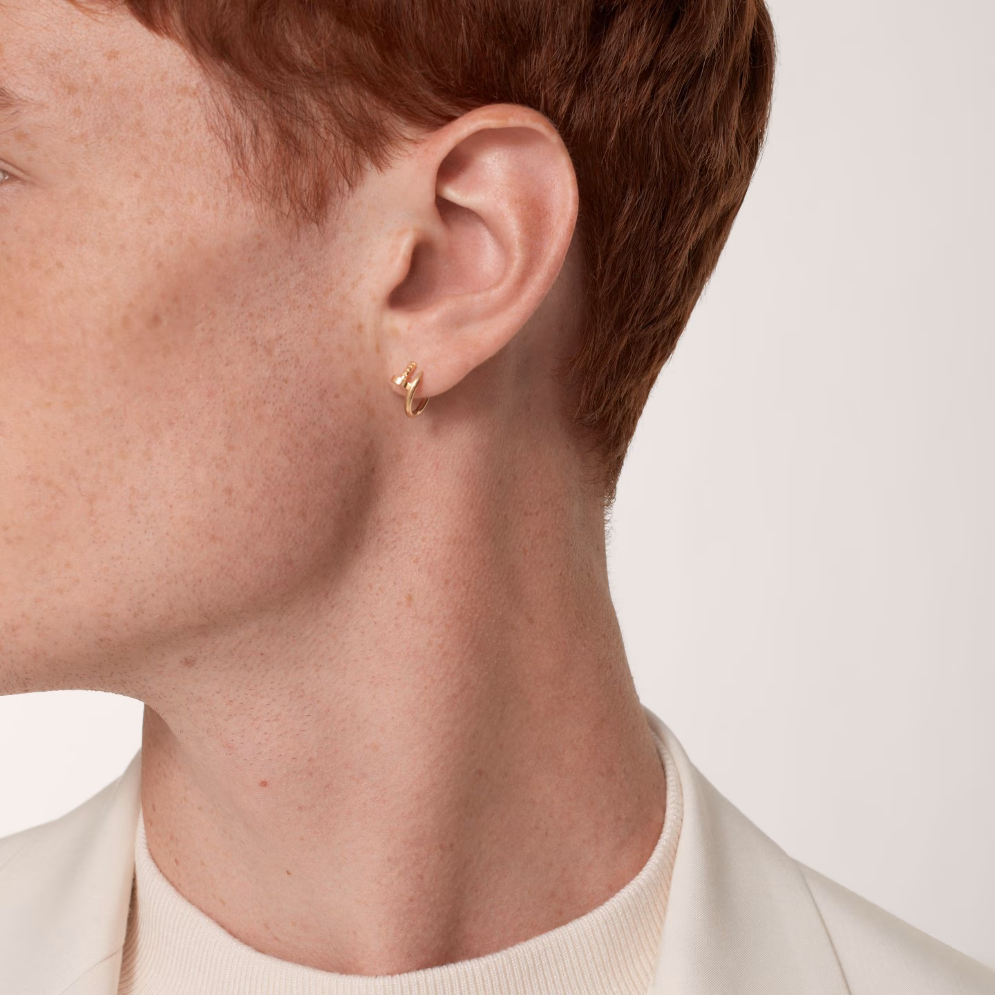 Моно-серьга Cartier d'oreille Juste un Clou, mini modele Men - фото 2