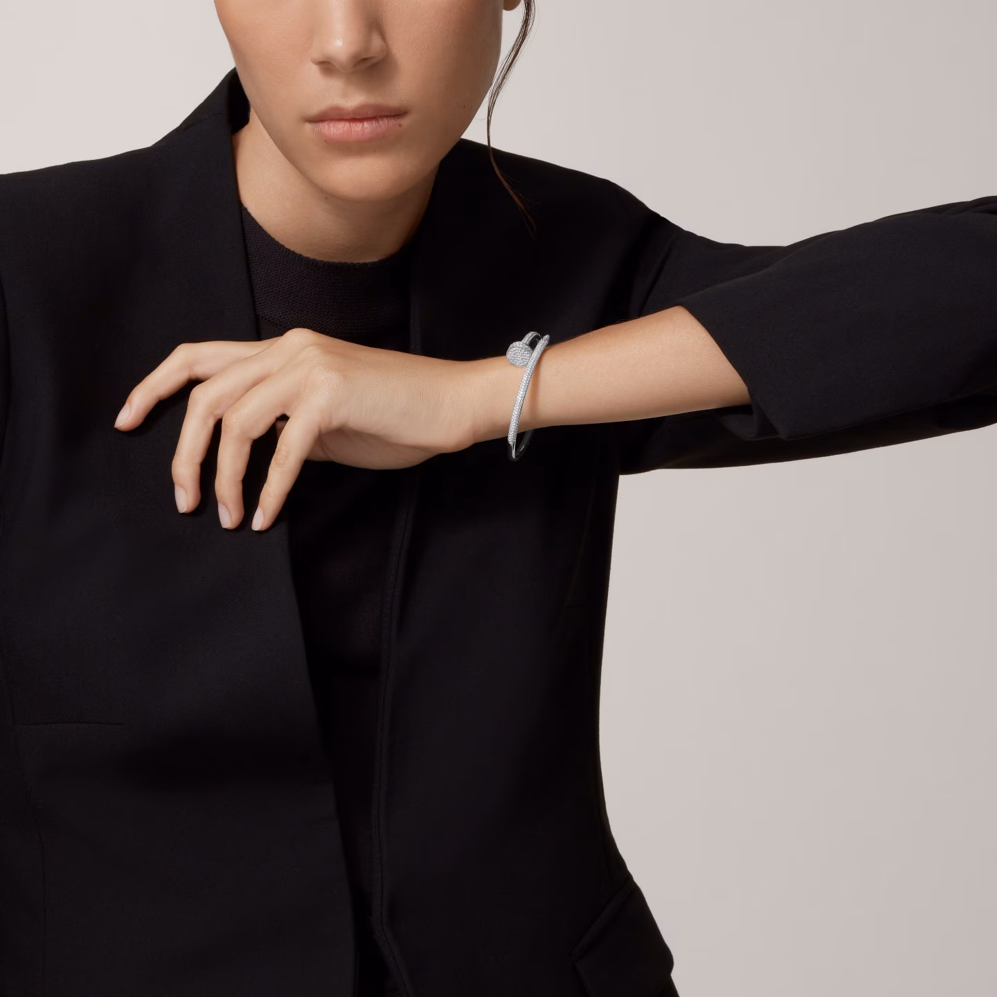 Браслет Juste un Clou classic model, diamonds Cartier - фото 2