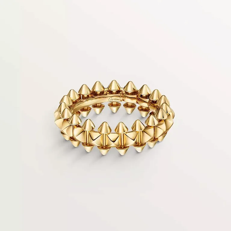 Среднее кольцо Clash de Cartier Men Yellow Gold - фото 1